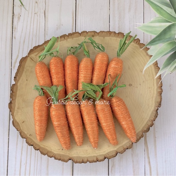 Holiday Farmhouse Jute Carrots For Your Tier Trays Poshmark